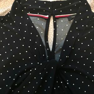 Tommy Hilfiger polka dot blouse